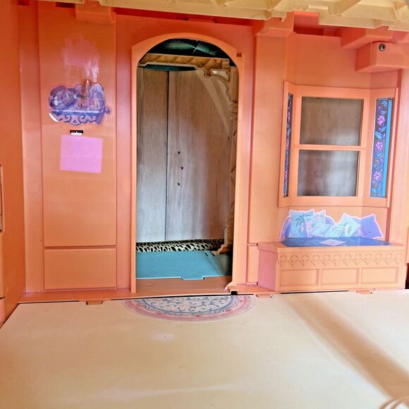 Barbie Dream House VINTAGE Folding Victorian Working Elevator Mansion 1995 MAtte - Picture 12 of 16